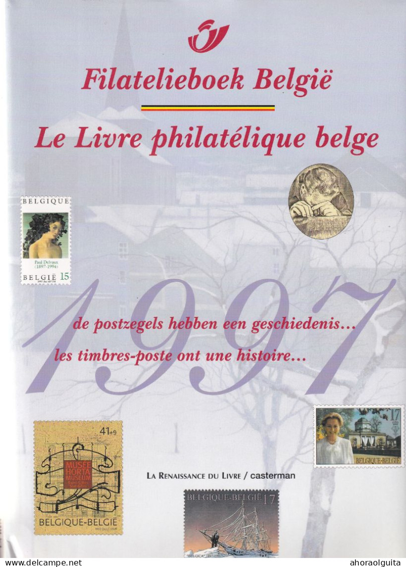 DDEE 923 -  Livre Philatélique De La Poste 1997 - Prix D' Emission Des Timbres 1400 FB ++ (++ 35 EUR) - Volledige Jaargang