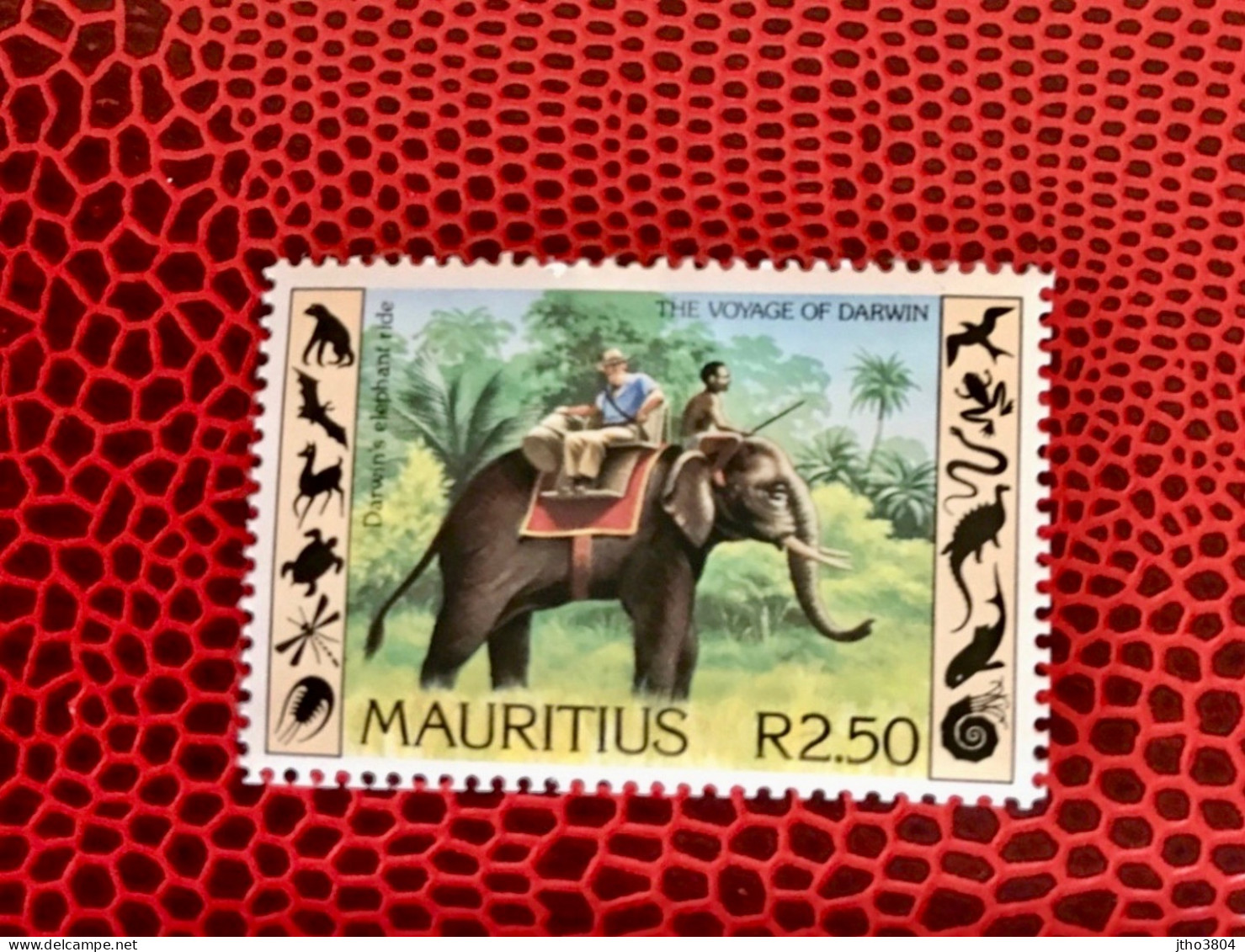 MAURICE 1982 1v Neuf MNH ** YT 546 Mamíferos Mammals Säugetiere Mammiferi Mammifère MAURITIUS - Eléphants