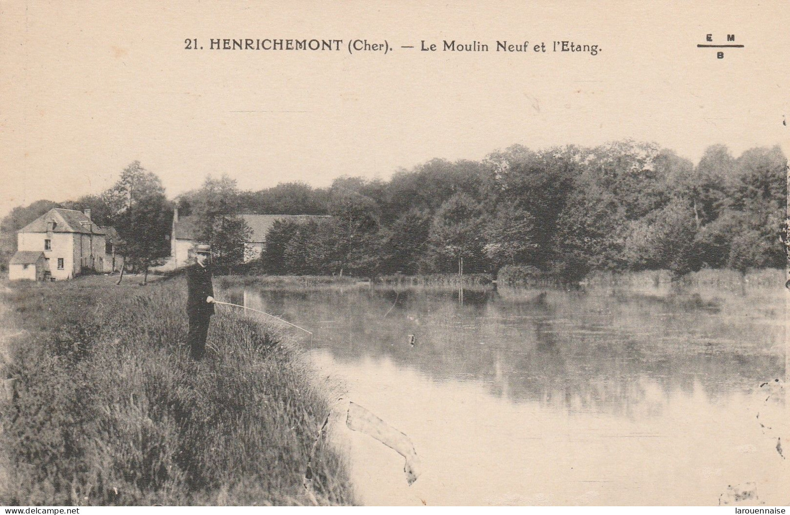 18 - HENRICHEMONT - Le Moulin Neuf Et L' Etang - Henrichemont