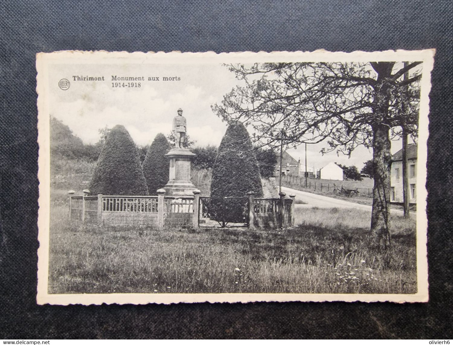 CP BELGIQUE (V1619) THIRIMONT (2 Vues) Monument Aux Morts 1914 1918 - Beaumont