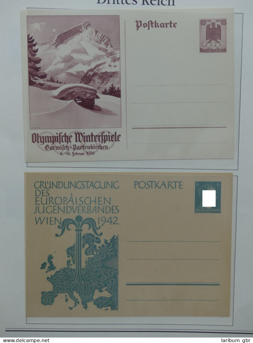 Deutsches Reich 1933-1945 mit ca. 4.400,- Kat im Borek Vordruck #LW083