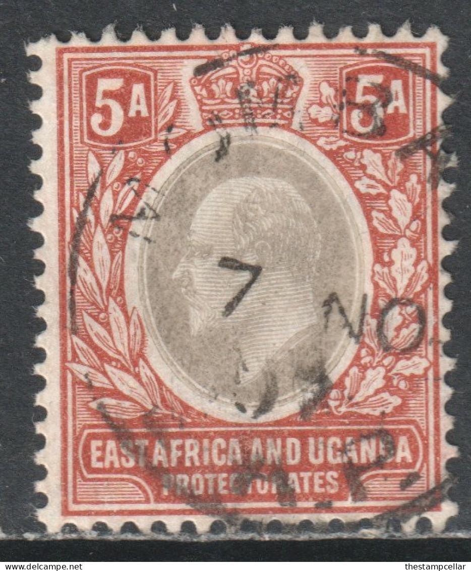 KUT East Africa Scott 23 - SG24, 1904 Edward VII 5a Used - Brits Oost-Afrika