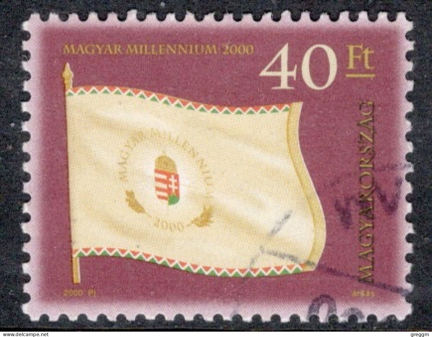 Hungary 2000  Single Stamp Celebrating Millennium In Fine Used - Usado