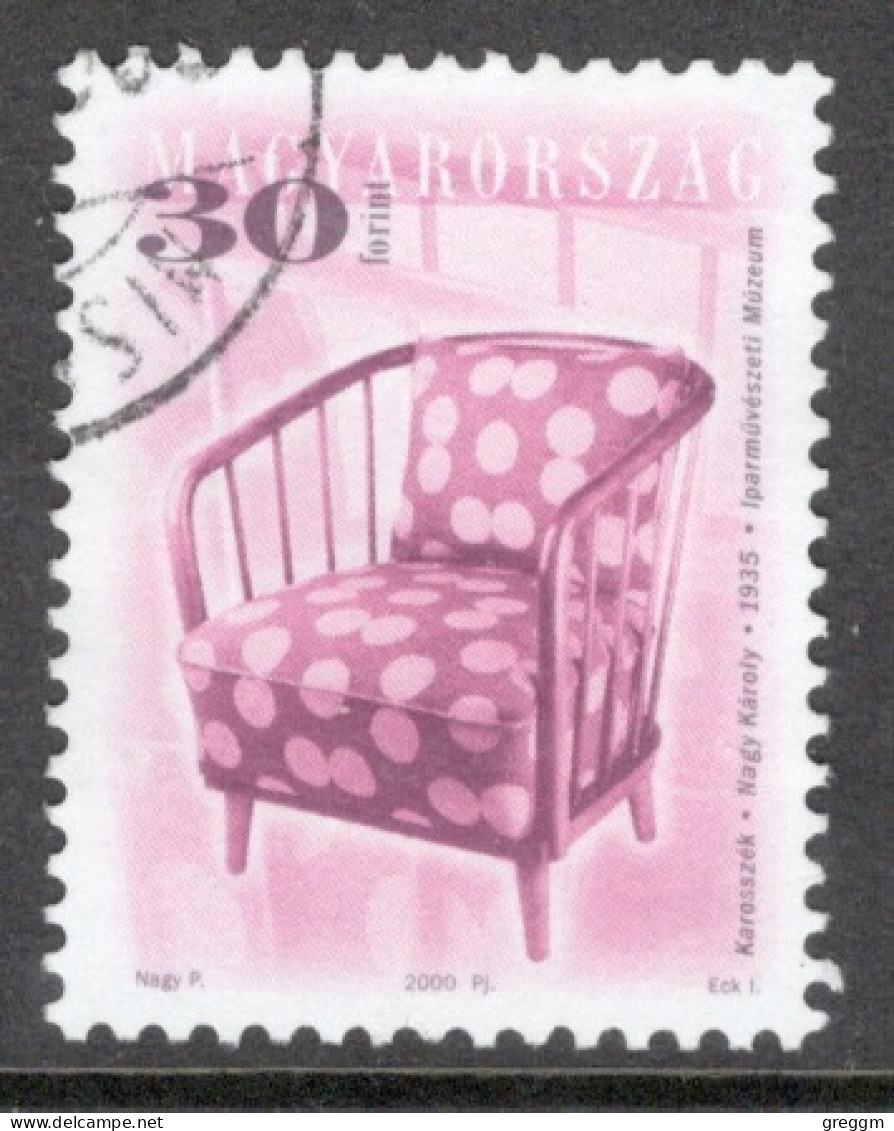 Hungary 2000  Single Stamp Celebrating Furniture In Fine Used - Gebraucht