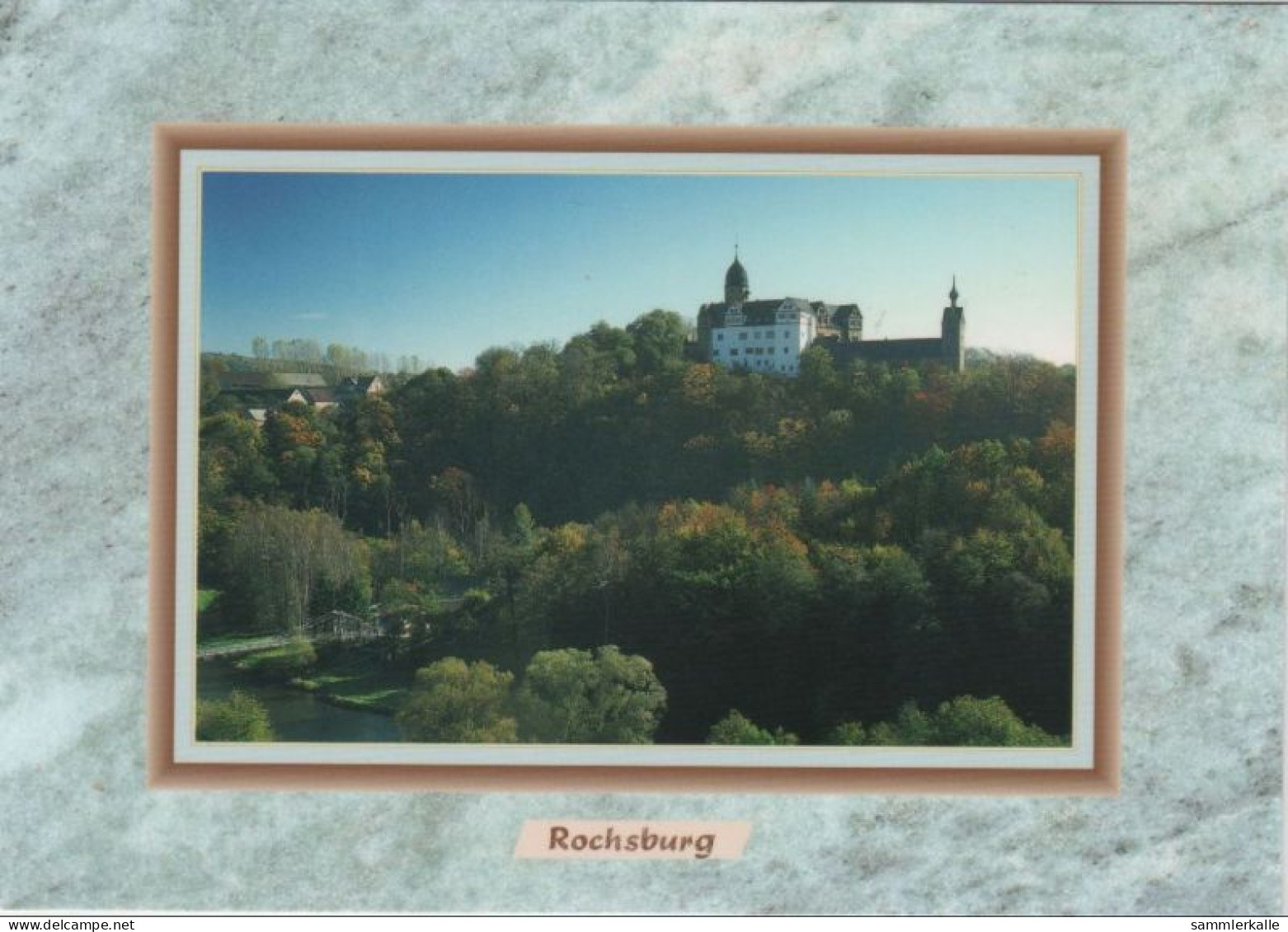 9000424 - Lunzenau, Schloss Rochsburg - Zwickauer Mulde - Lunzenau