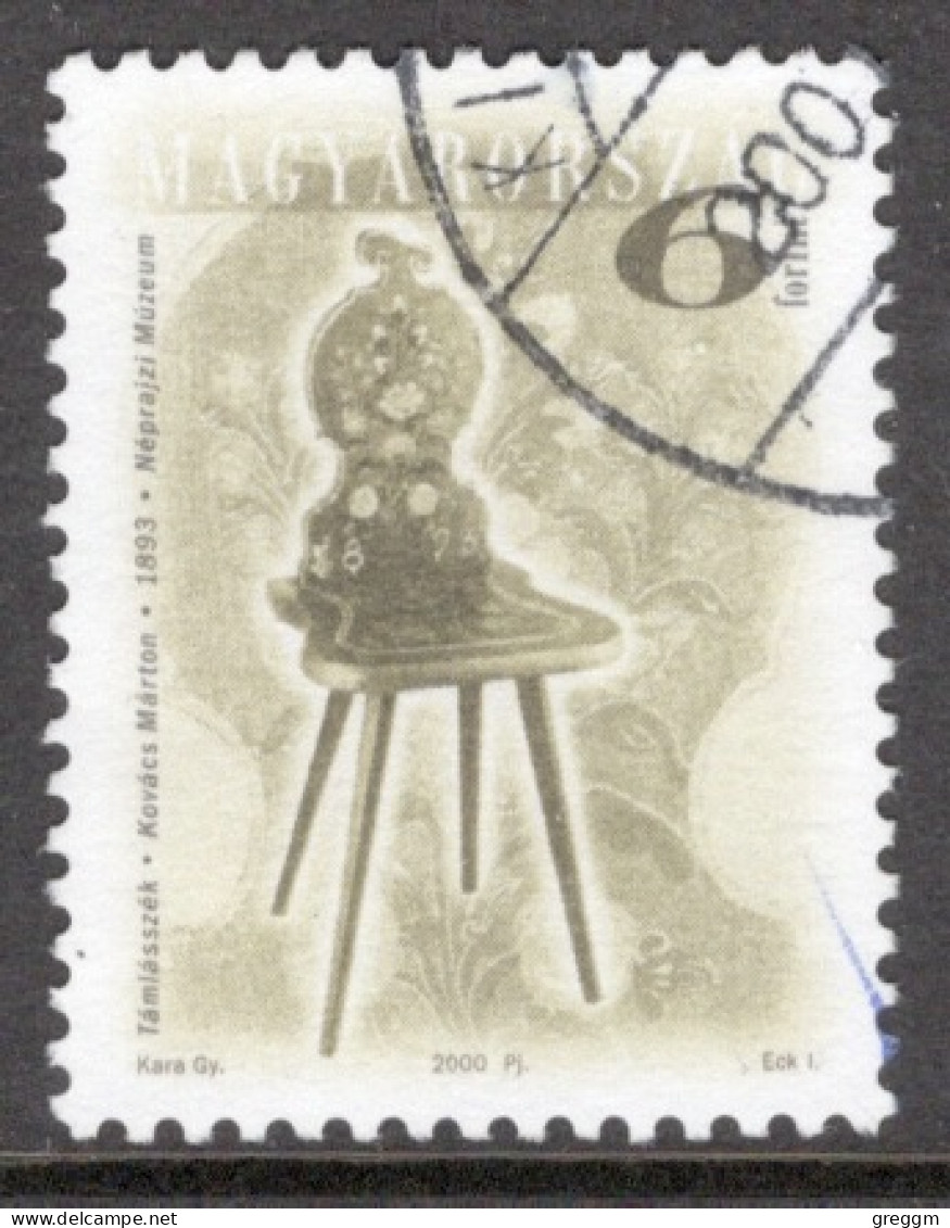 Hungary 2000  Single Stamp Celebrating Furniture In Fine Used - Usado