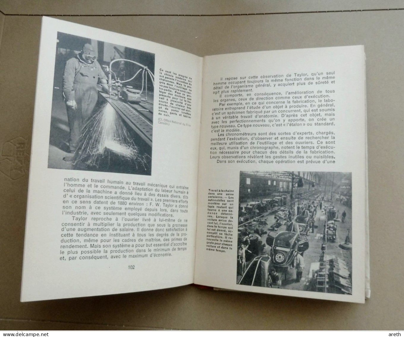 E. Coornaert, J. Sauzeau - LES HOMMES AU TRAVAIL  De La Pierre Taillée Au Triomphe Des Machines -  1949 - 12-18 Años