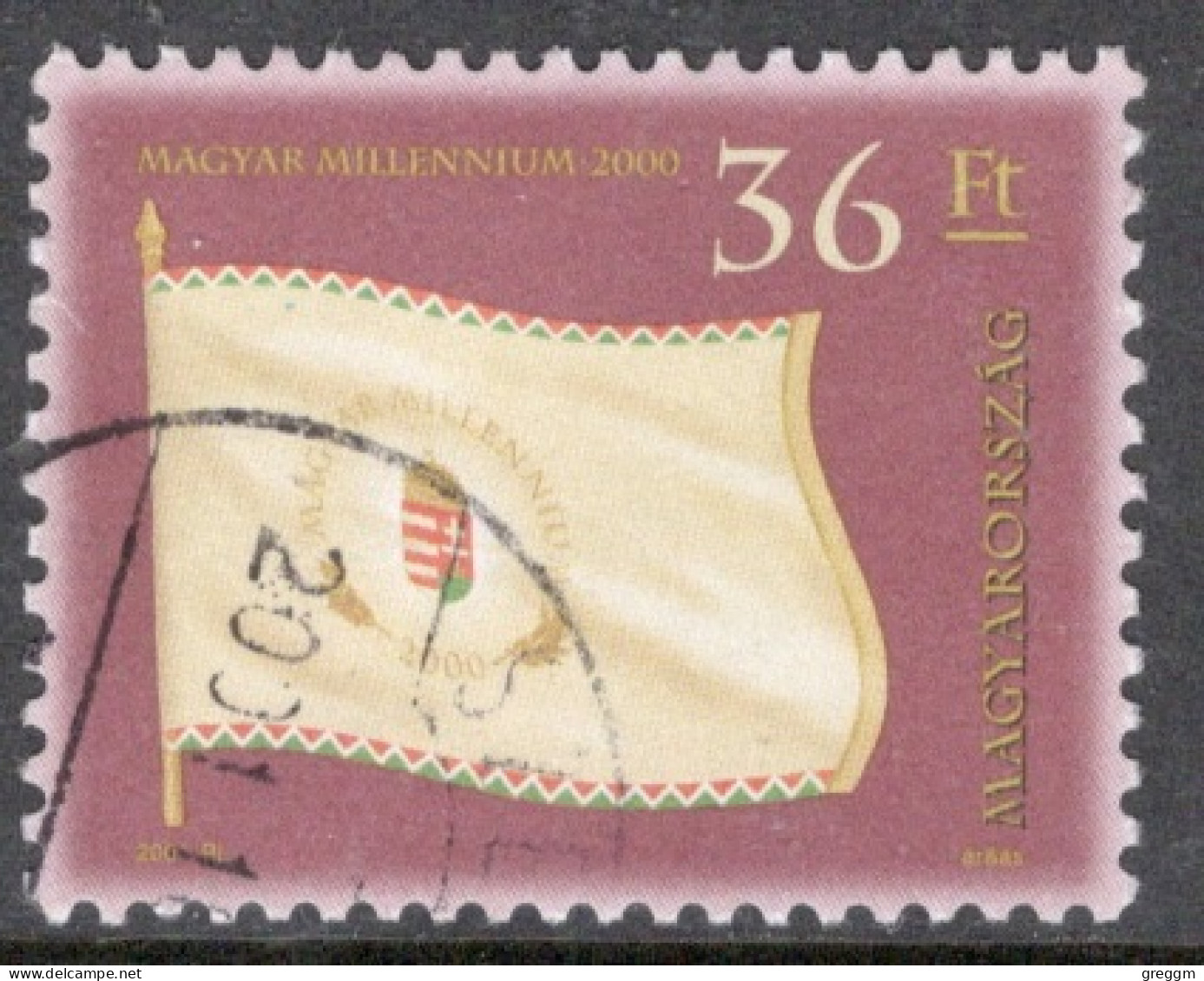 Hungary 2001  Single Stamp Celebrating Millennium In Fine Used - Oblitérés