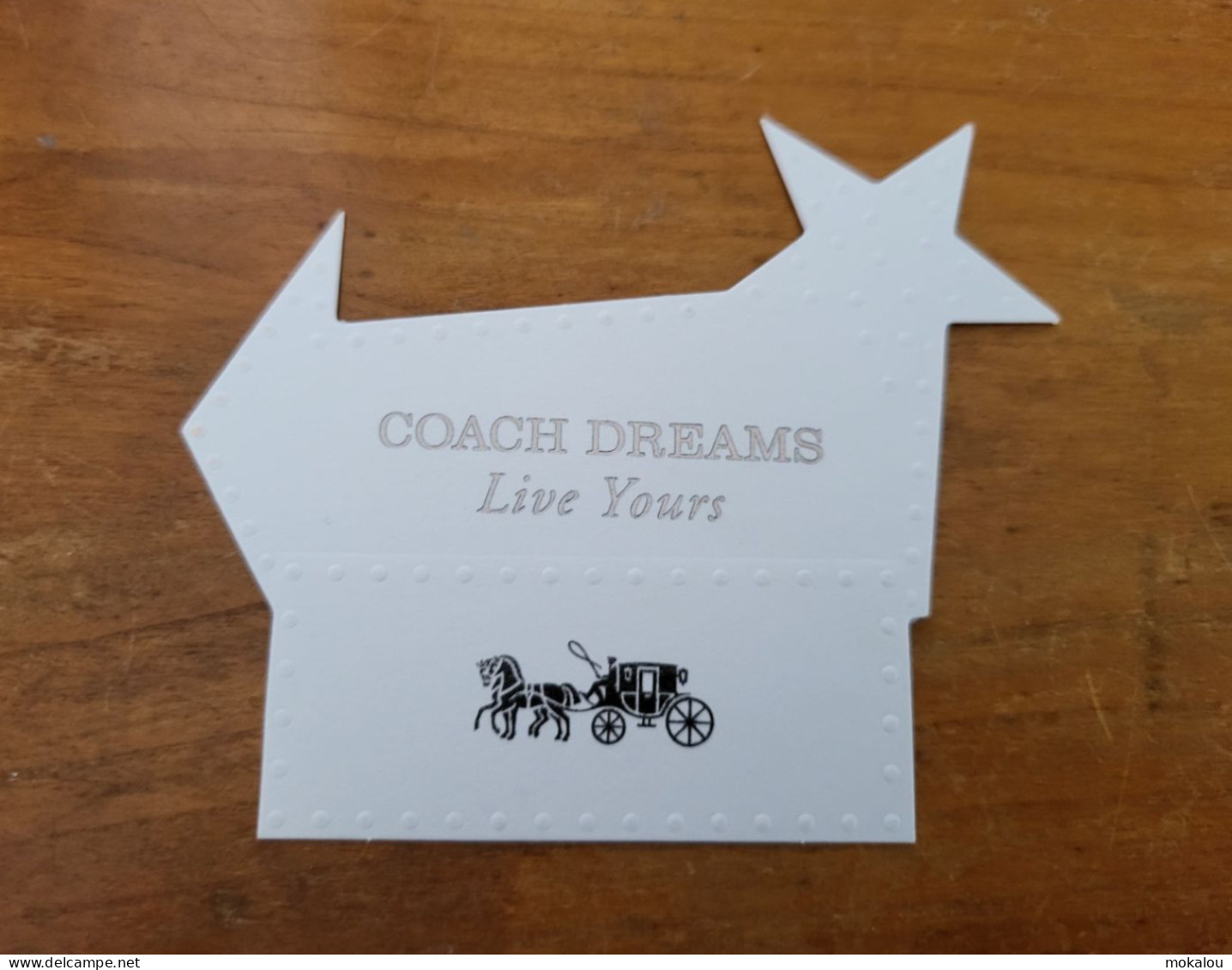 Carte Coach Dreams Live Yours - Modernes (à Partir De 1961)