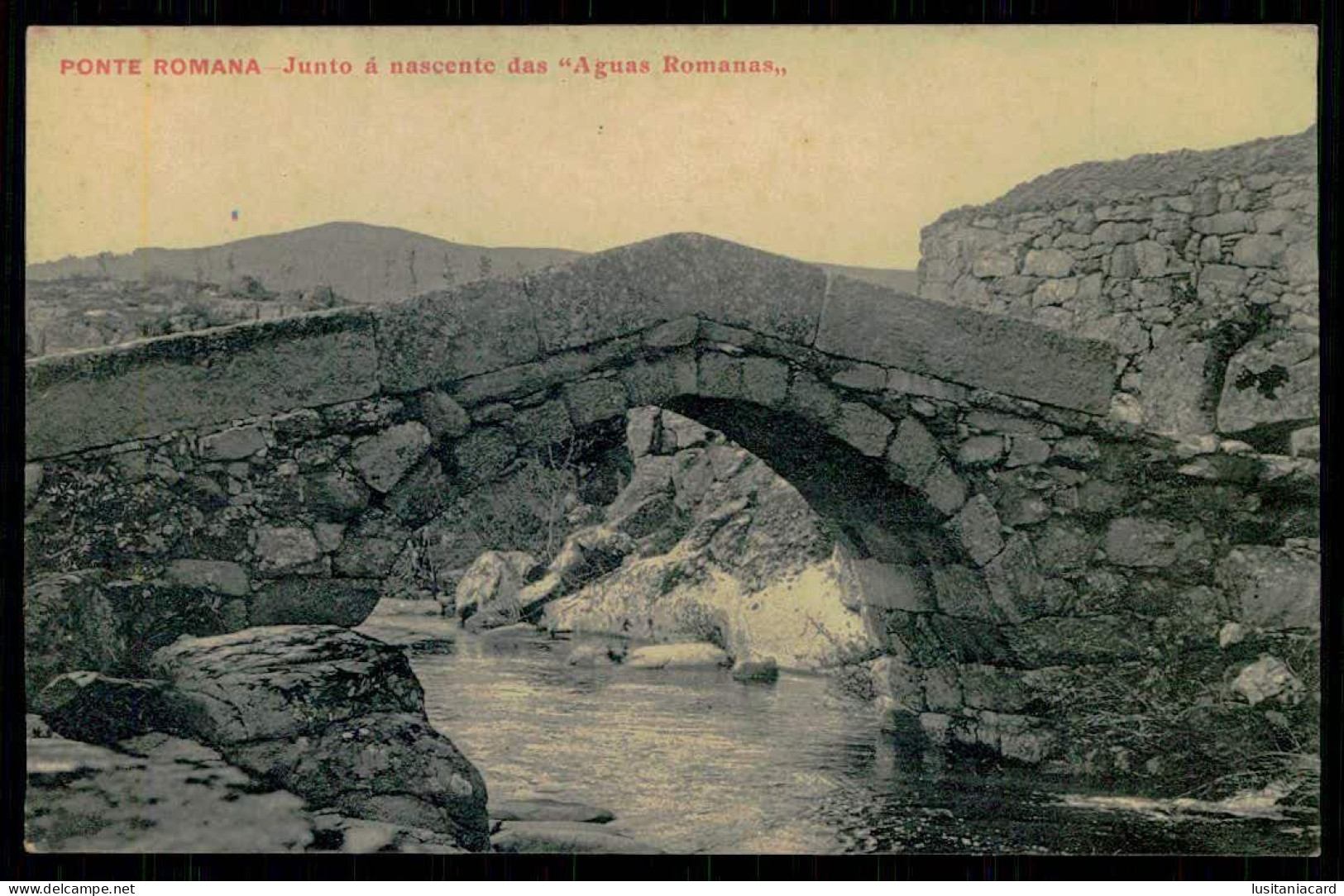 VILA POUCA DE AGUIAR - "Aguas Romanas" ( 13 POSTAIS + ENVELOPE) ( Ed. Aguas Romanas) Carte Postale - Vila Real