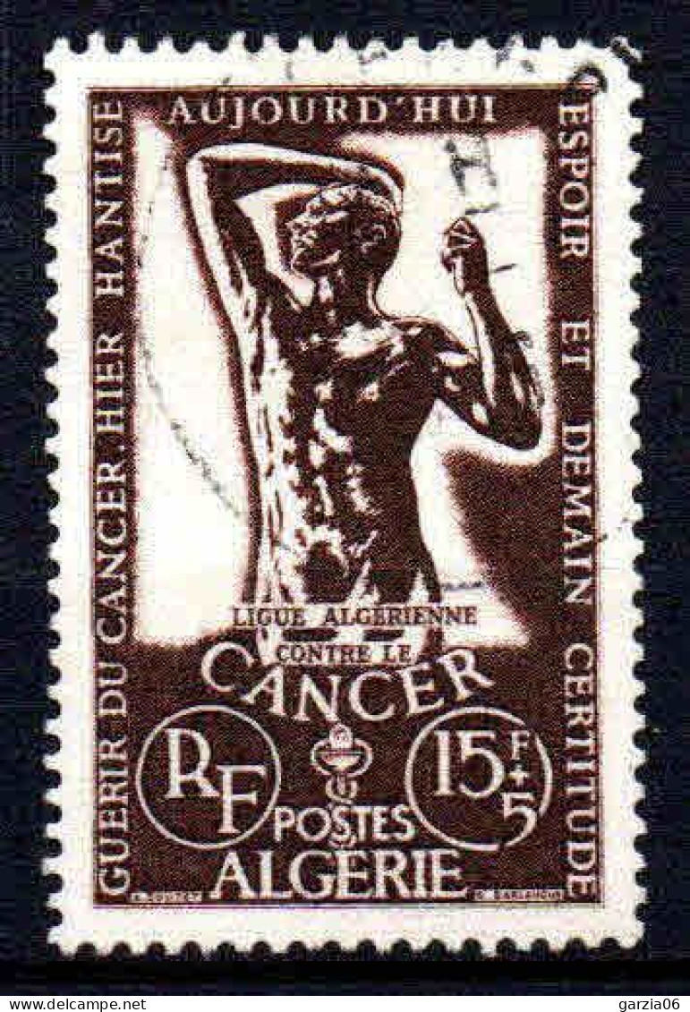 Algérie - 1956 - Lutte Contre Le Cancer  - N° 332 -  Oblit  - Used - Usados