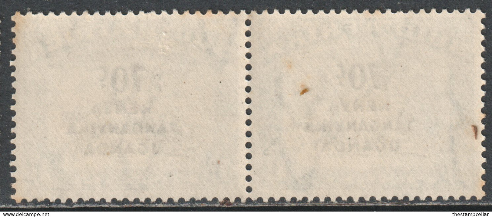 KUT Scott 89 - SG154, 1941 70c Overprint On South Africa Pair MH* - Kenya, Uganda & Tanganyika