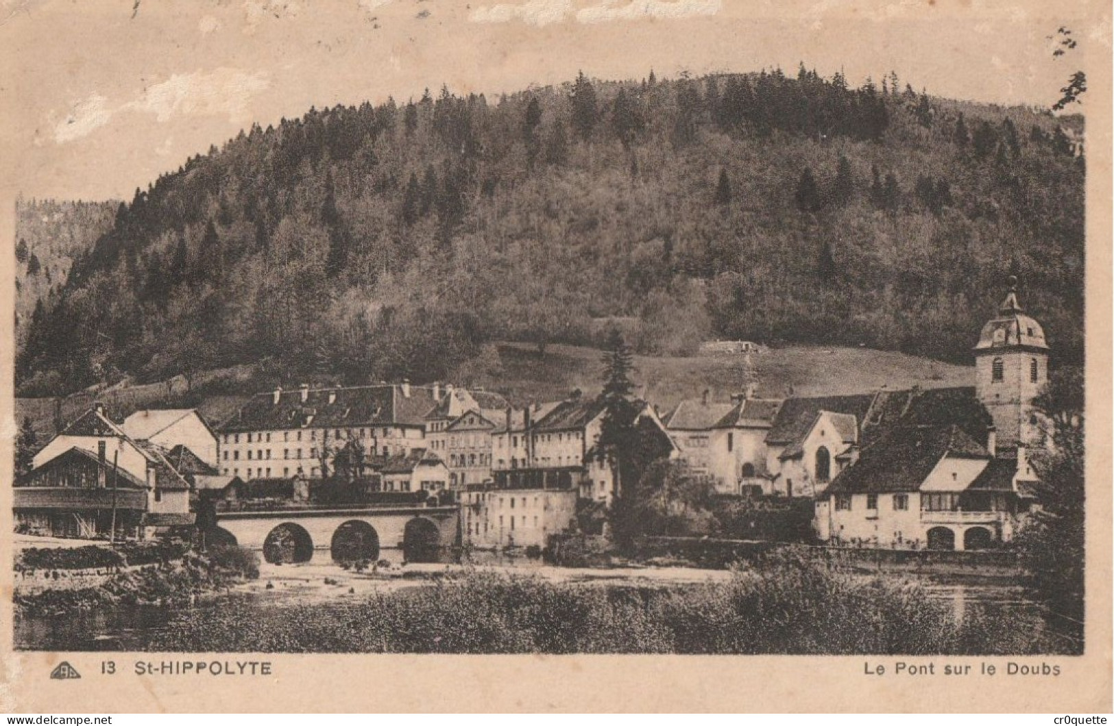 # 25190 ST HIPPOLYTE / PANORAMA  Vers 1910 - Saint Hippolyte