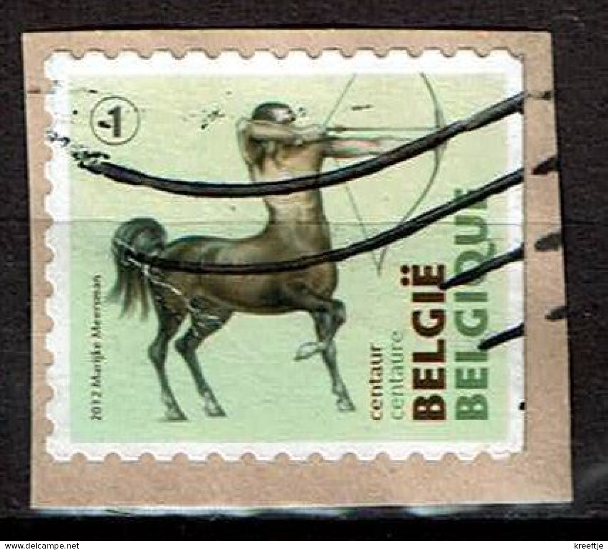 Fabelwezens Uit 2012 (OBP 4208 ) - Used Stamps