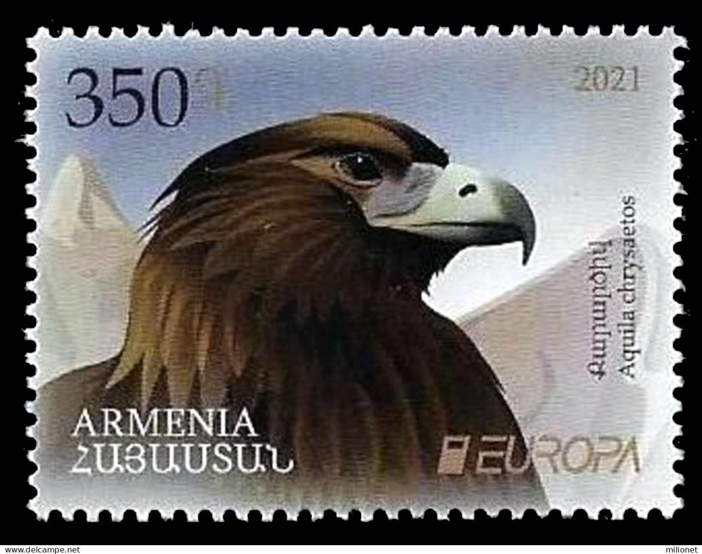 SALE!!! ARMENIA ARMENIE ARMENIEN 2021 EUROPA CEPT National Birds Stamp MNH ** - 2021