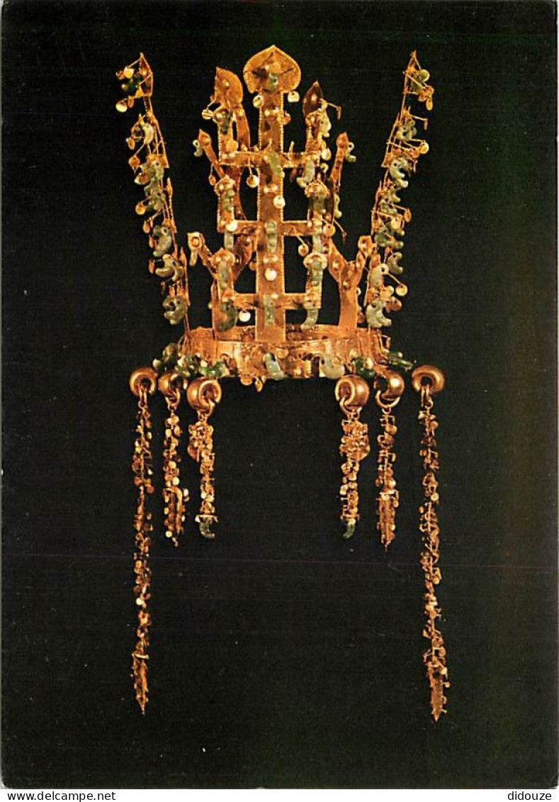 Corée Du Sud - Gold Crown With Pendants - From Hwangnamdaichong Tomb North Mound - Kyongju - Antiquité - Carte Neuve - C - Korea (Süd)