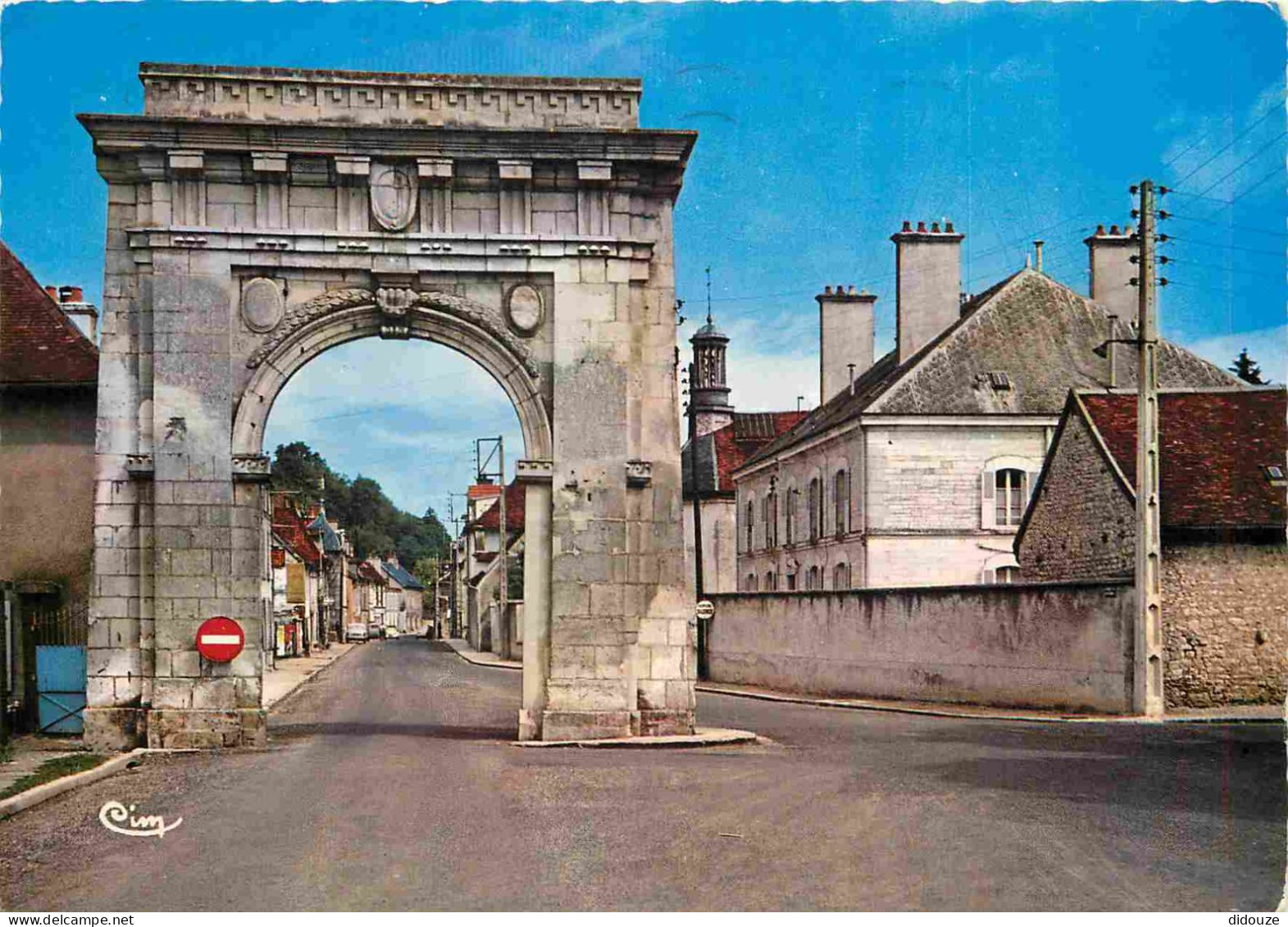 10 - Bar Sur Seine - La Porte De Chatillon - Carte Dentelée - CPSM Grand Format - Voir Scans Recto-Verso - Bar-sur-Seine