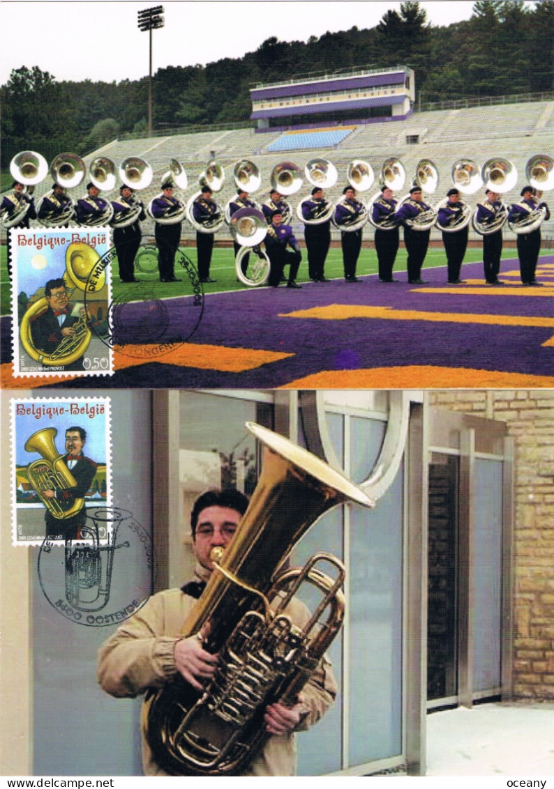 Belgique - Musique : Harmonies Et Fanfares CM 3459/3463 (année 2005) - 2001-2010