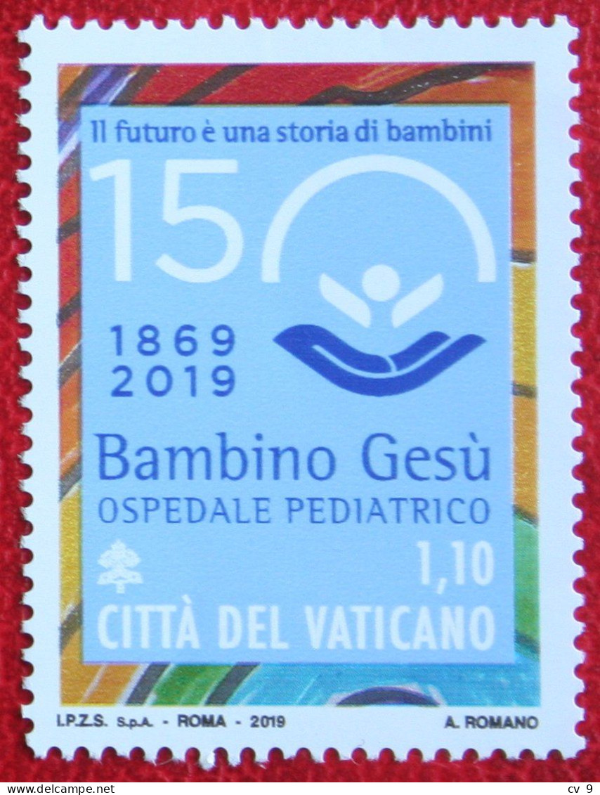 150 Years Of Bambino Children's Hospital  2019 Mi 1965 Yv 1819 POSTFRIS / MNH / ** VATICANO VATICAN - Ungebraucht