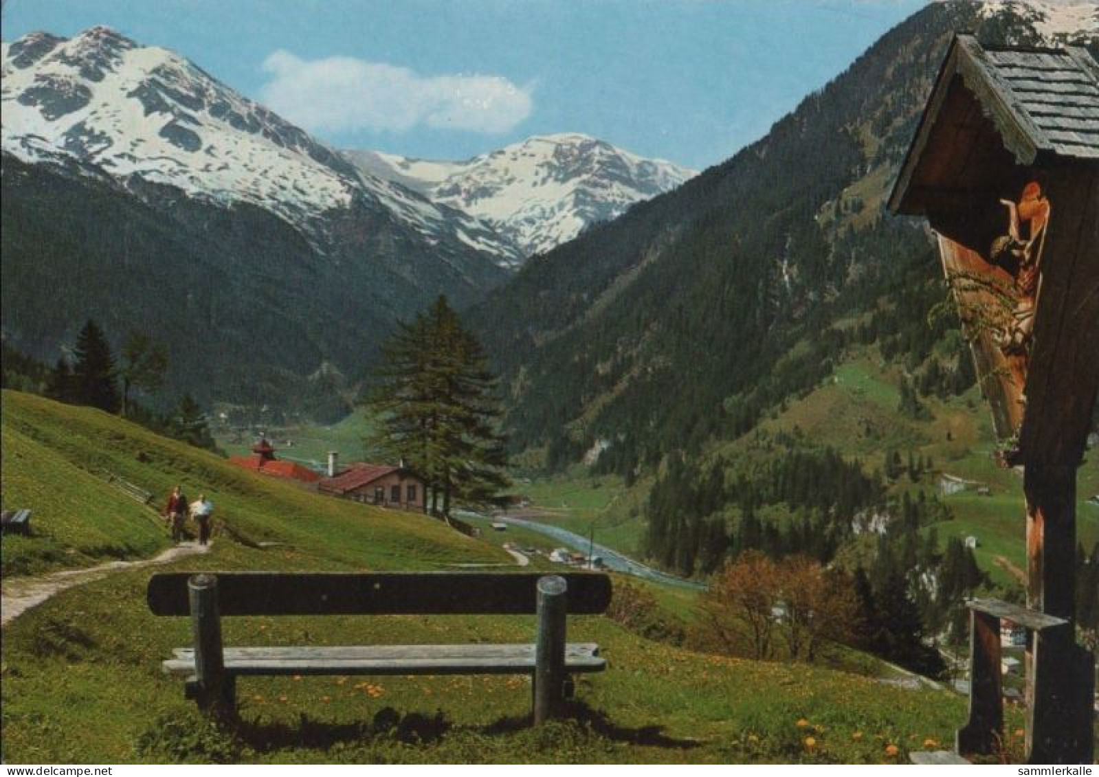 90351 - Österreich - Bad Gastein - Höhenweg Bei Windischgrätzhöhe - 1977 - Bad Gastein