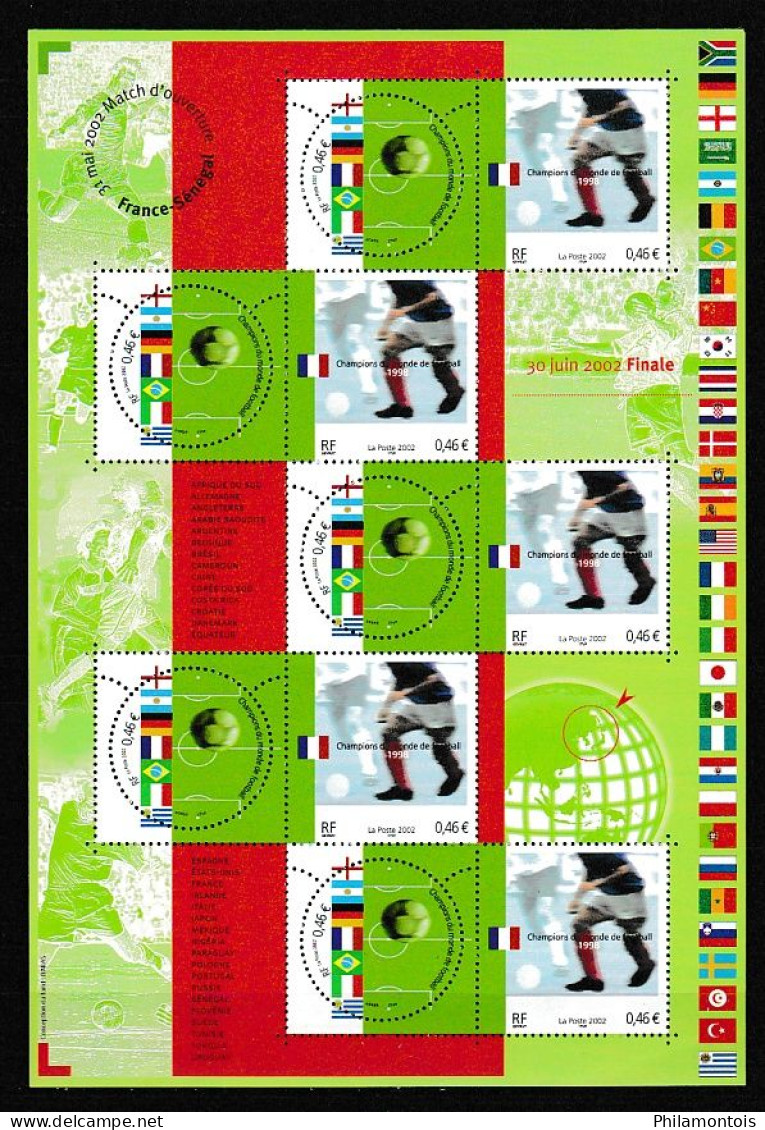 FRANCE - Année complète 2002 avec PA, Préos, Blocs, Carnets - Neufs N** - Très beaux - Vendus sous valeur faciale.