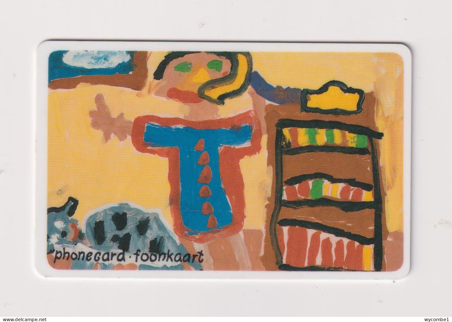 SOUTH AFRICA -  Child Art Chip  Phonecard - Afrique Du Sud