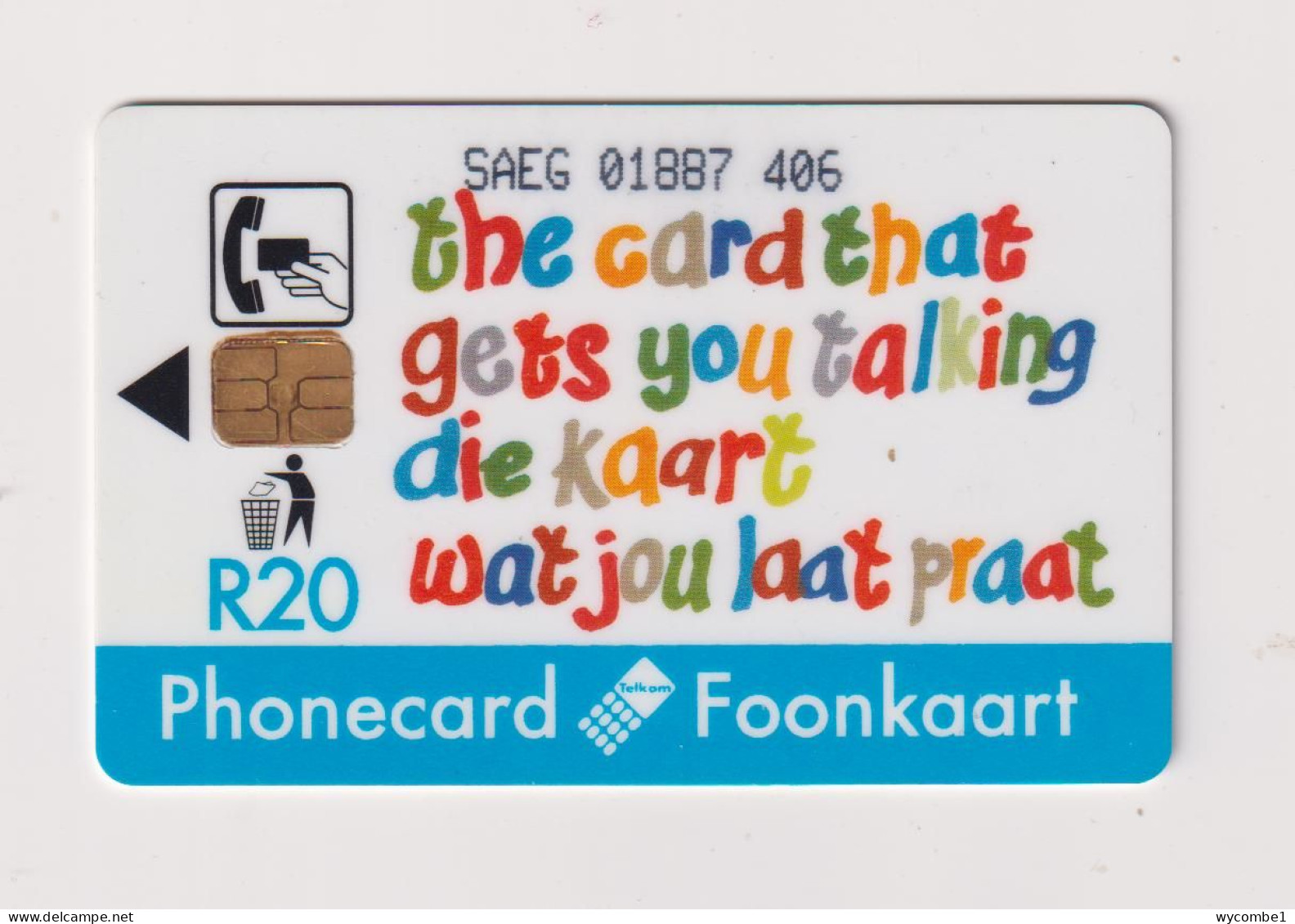 SOUTH AFRICA -  Child Art Chip  Phonecard - Zuid-Afrika