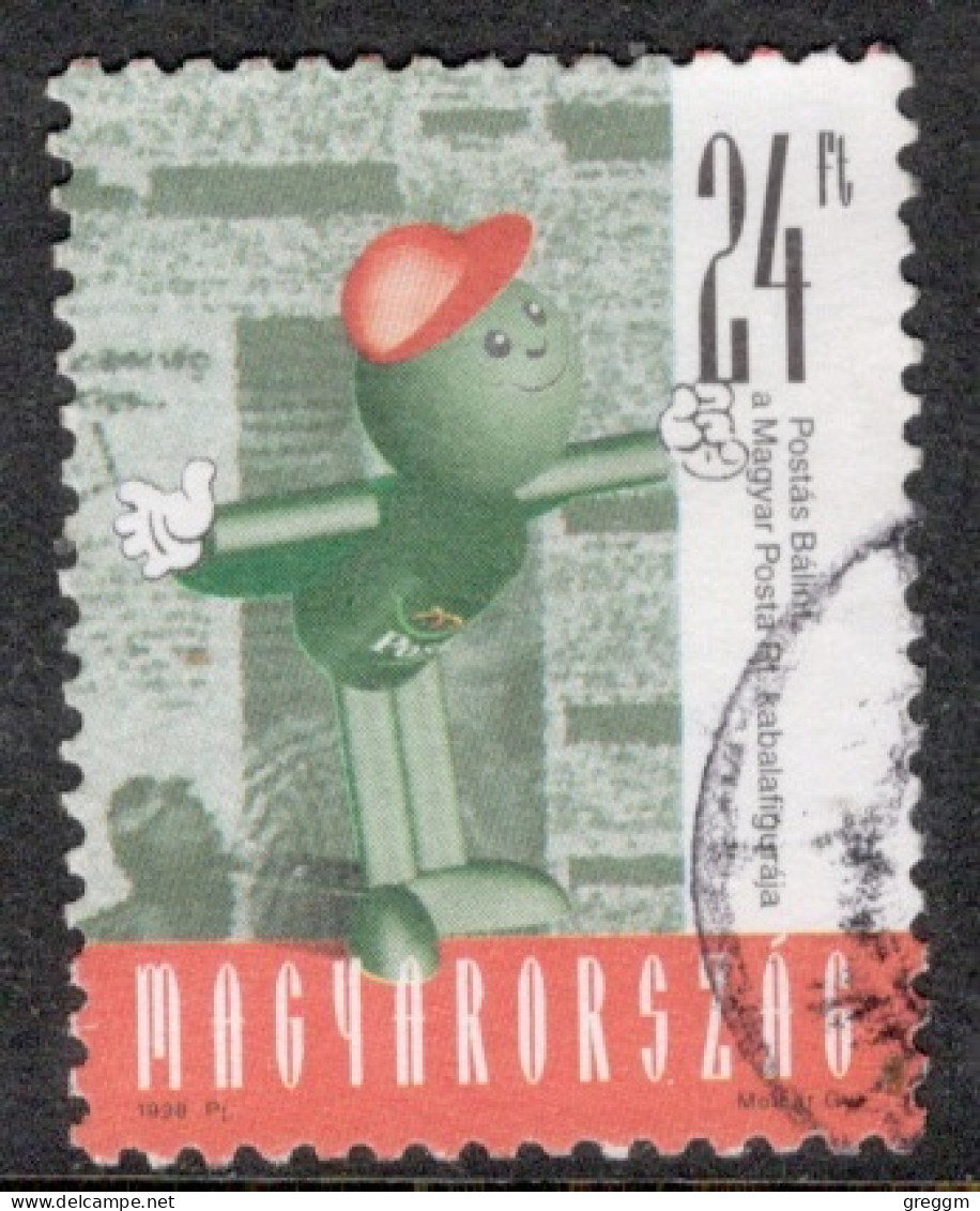 Hungary 1998  Single Stamp Celebrating Balint Post Little Man In Fine Used - Used Stamps