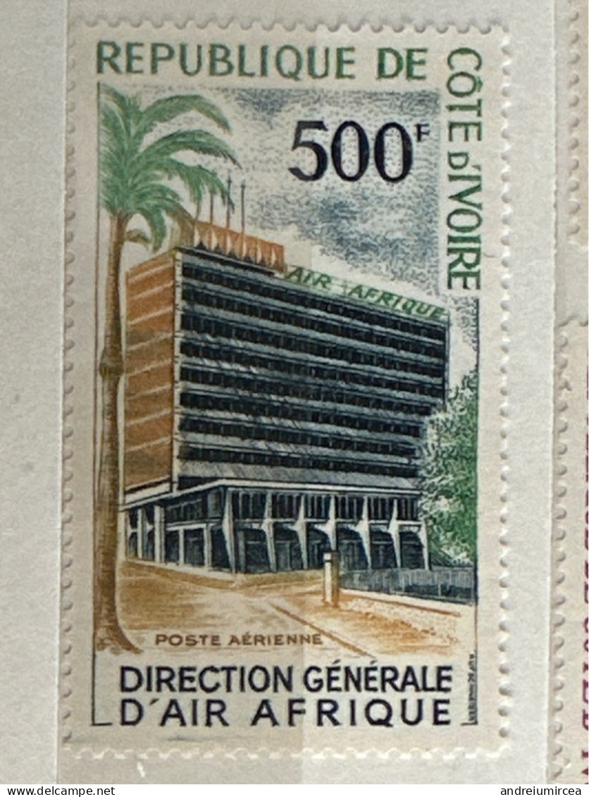 1967 MNH  Air Afrique - Côte D'Ivoire (1960-...)