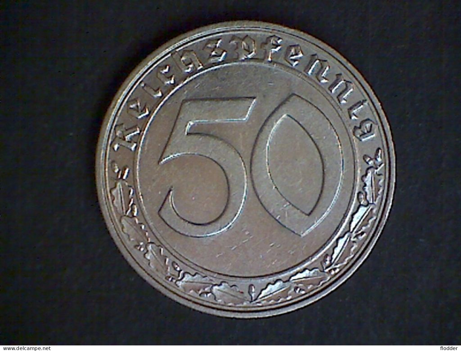 50 Reichspfennig 1939 B, Kwaliteit !! - 50 Reichspfennig