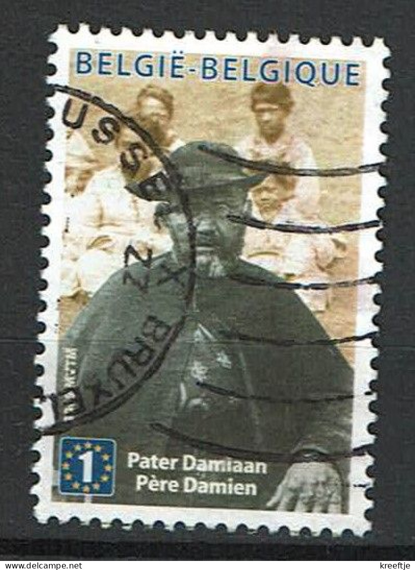 Pater Damiaan Uit 2009 (OBP 3969 ) - Gebruikt