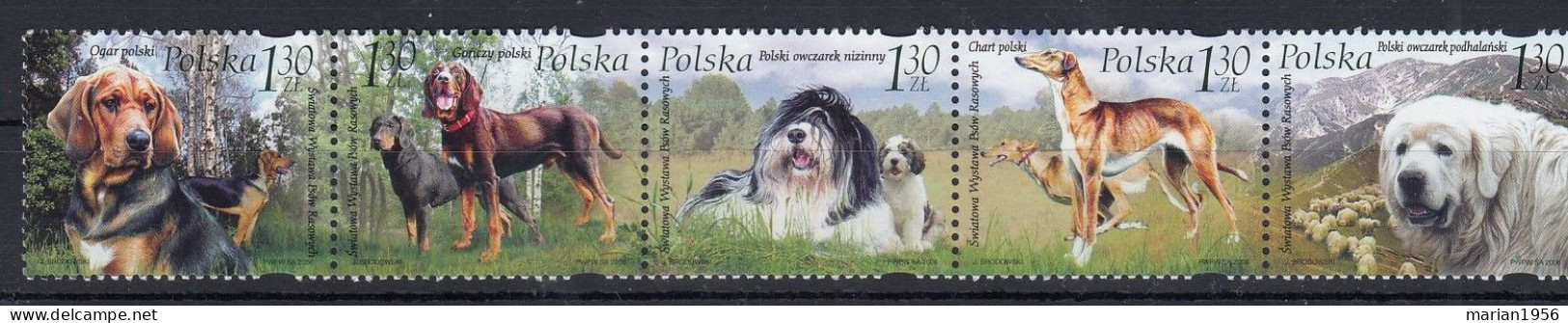 Pologne 2006 - CHIENS - Bande - Strip - MNH - Honden