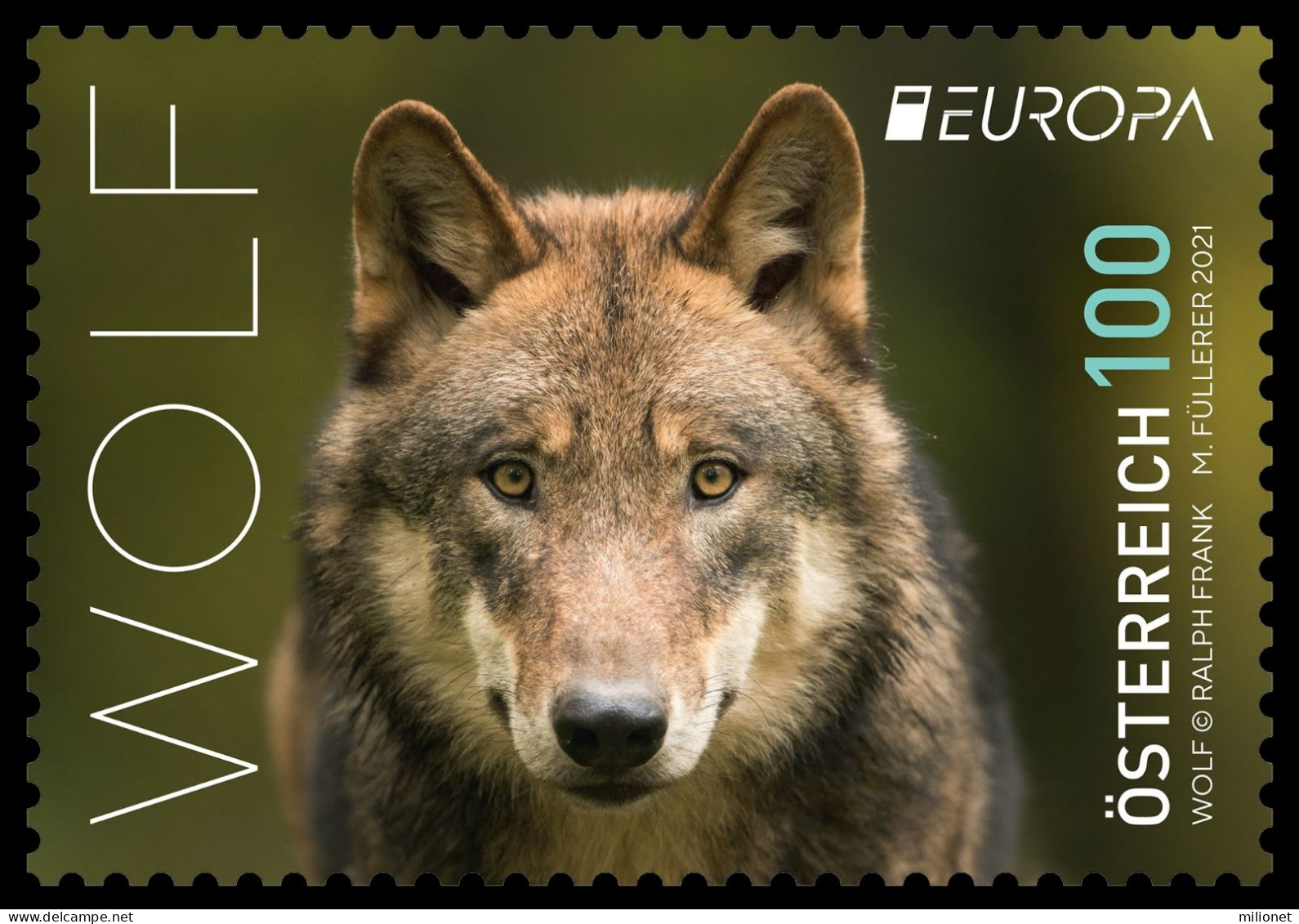 SALE!!! AUSTRIA AUTRICHE ÖSTERREICH 2021 EUROPA CEPT Endangered National Wildlife Stamp MNH ** - 2021