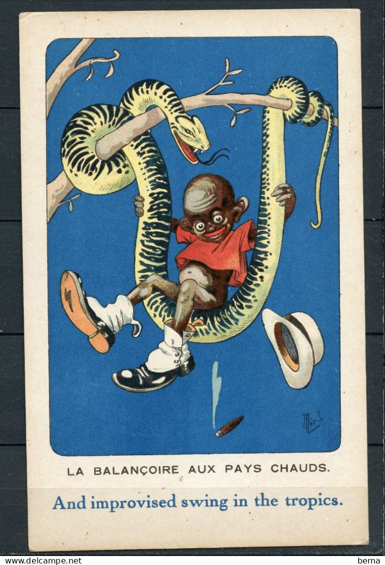 MICH EDITIONS BAMBINS ET BAMBINES N° 7038 SERPENT BALANCOIRE - Mich