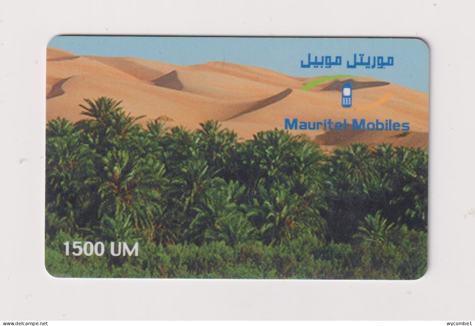 MAURITANIA -  Oasis And Sand Dunes Remote  Phonecard - Mauritanie