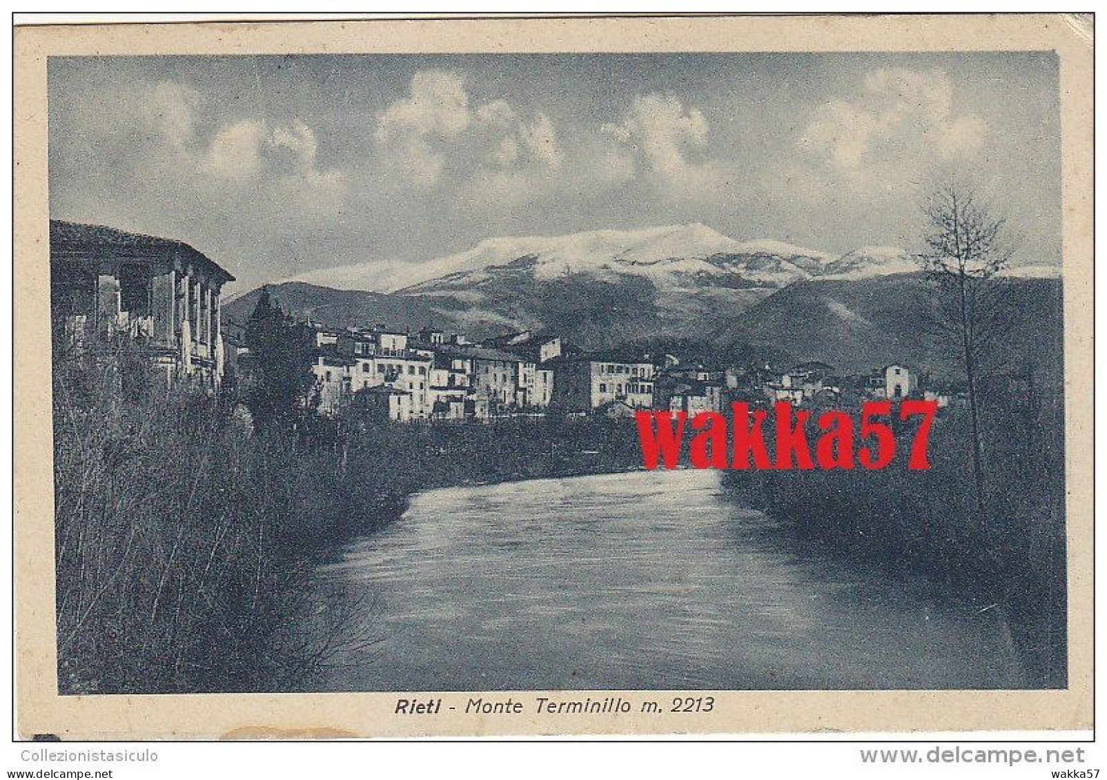 AA293- Rieti Panorama E Monte Terminillo - F.p. Non Viaggiata - Rieti