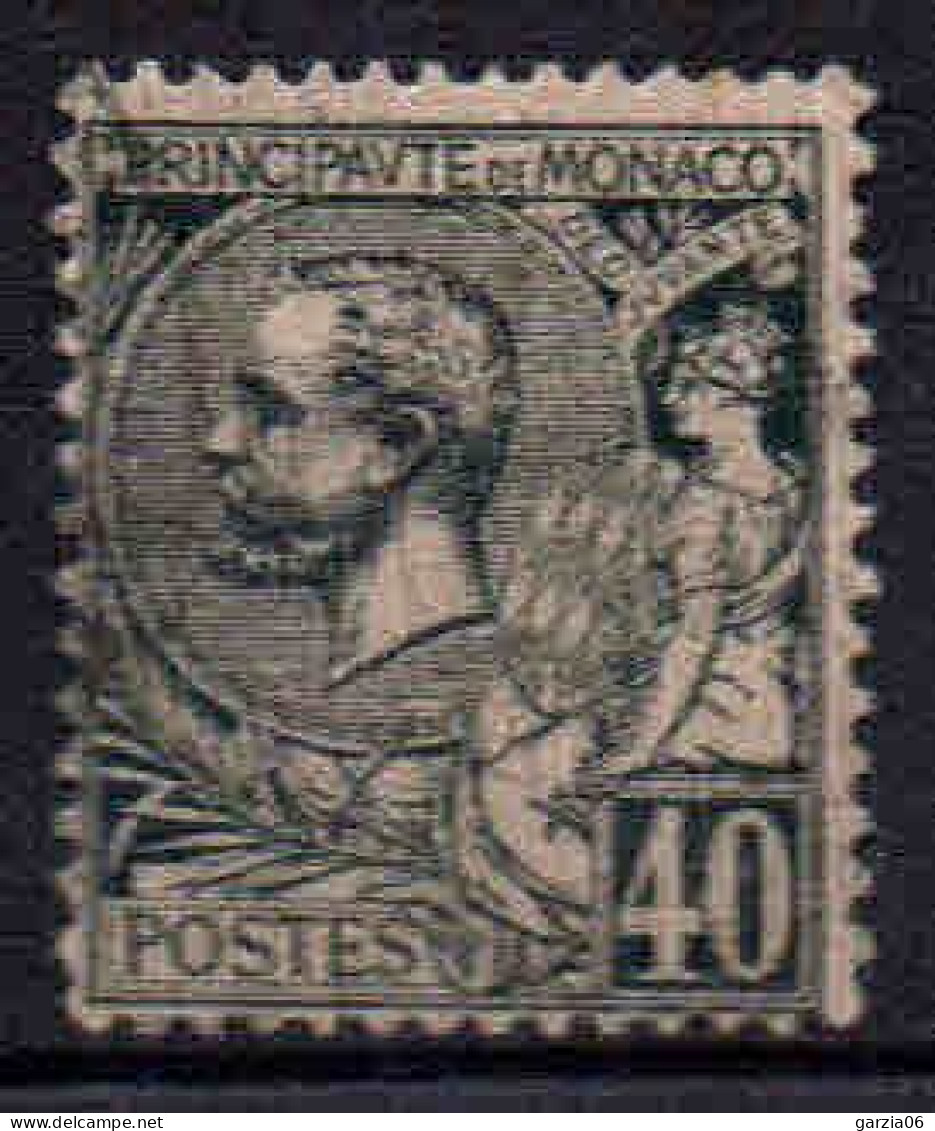 Monaco -1891 -  Albert I  - N° 17   - Oblitéré - Used - Oblitérés