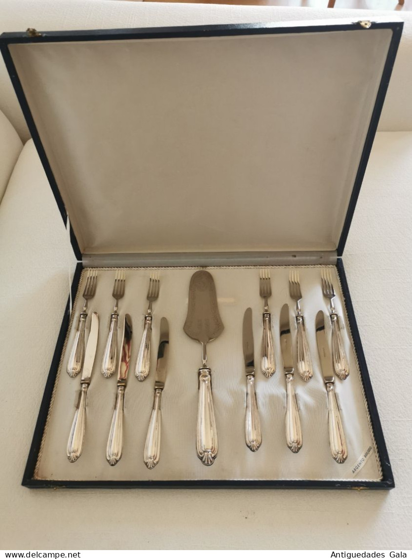 CUBIERTOS SOLINGEN – TENEDORES CUCHILLOS Y PALA – PLATA 800 - Silverware