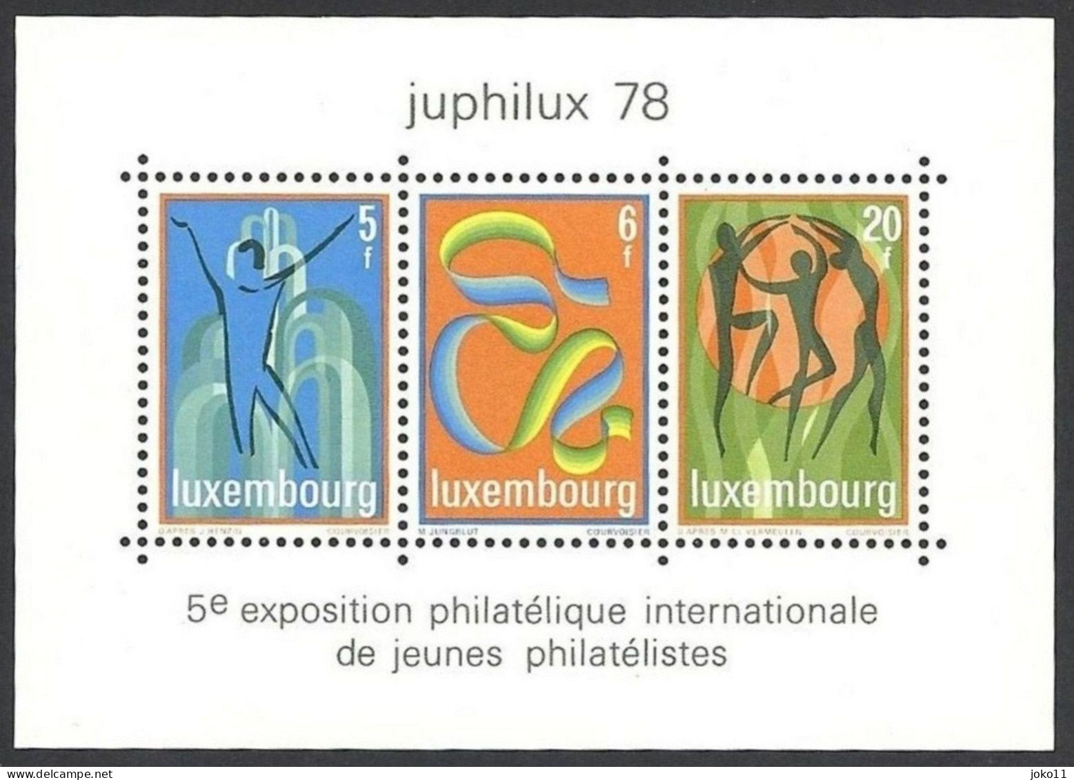 Luxemburg, 1978, Block 12, **postfrisch - Blocs & Feuillets