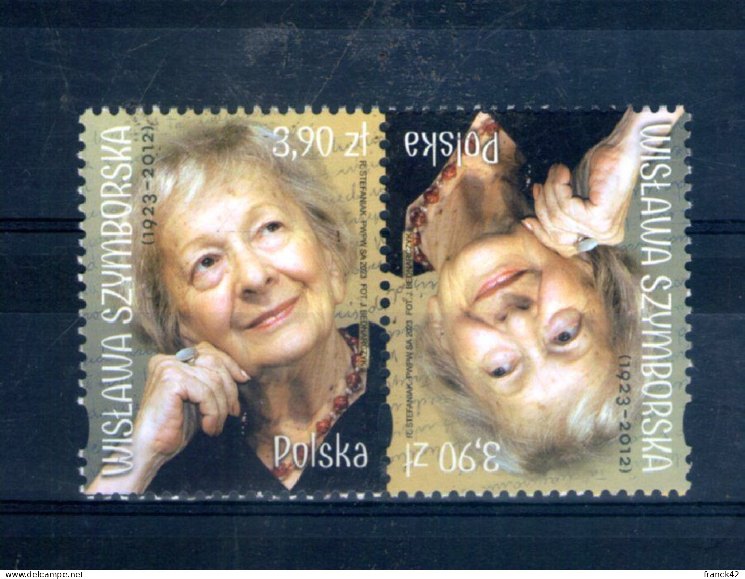 Pologne. Centenaire De La Mort De Wislawa Szymborska. 2023 - Unused Stamps