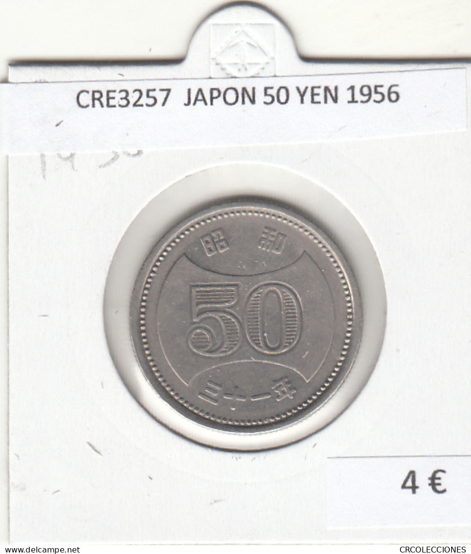 CR32571 MONEDA JAPON 50 YEN 1956 - Altri – Asia
