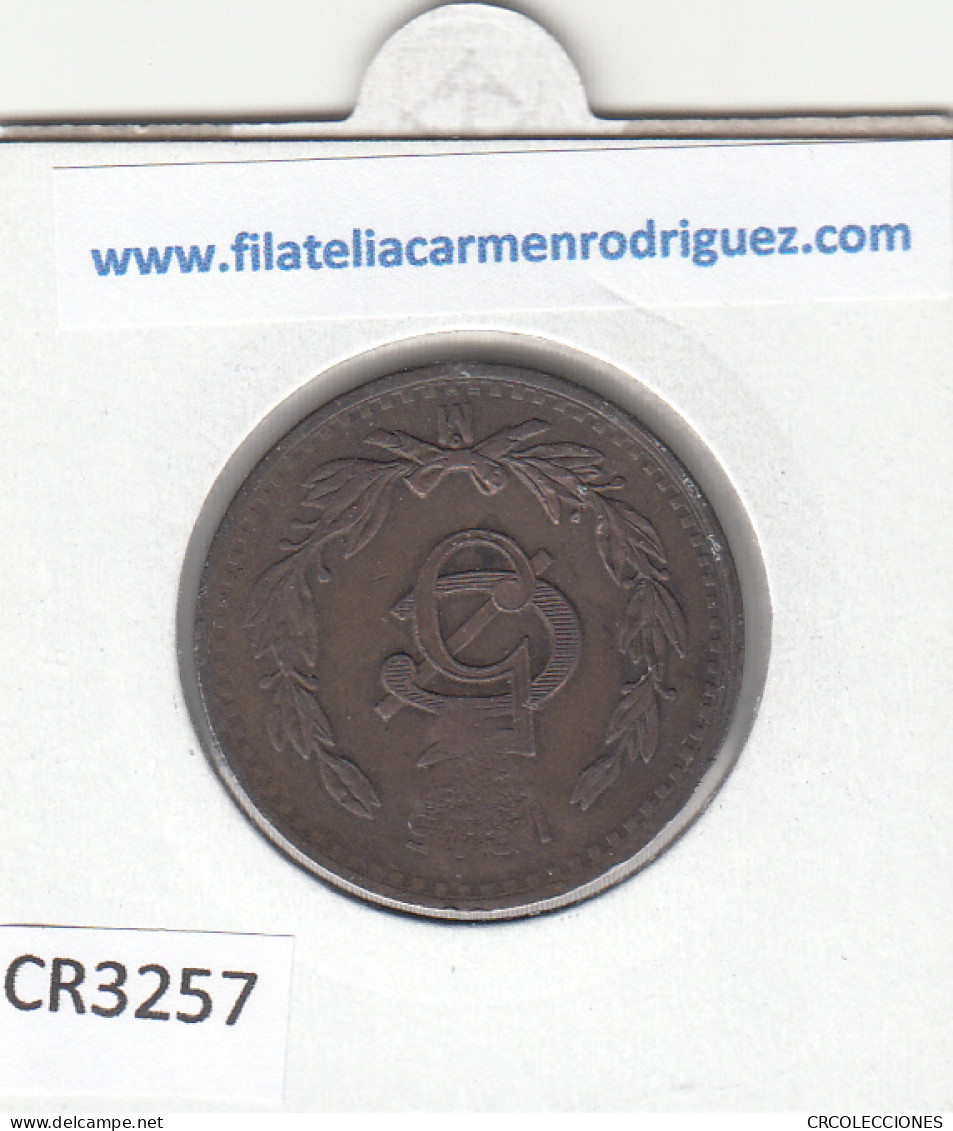 CR3257 MONEDA MEXICO 5 CENTAVOS 1915  MBC (Con Un Resello))  - Otros – América