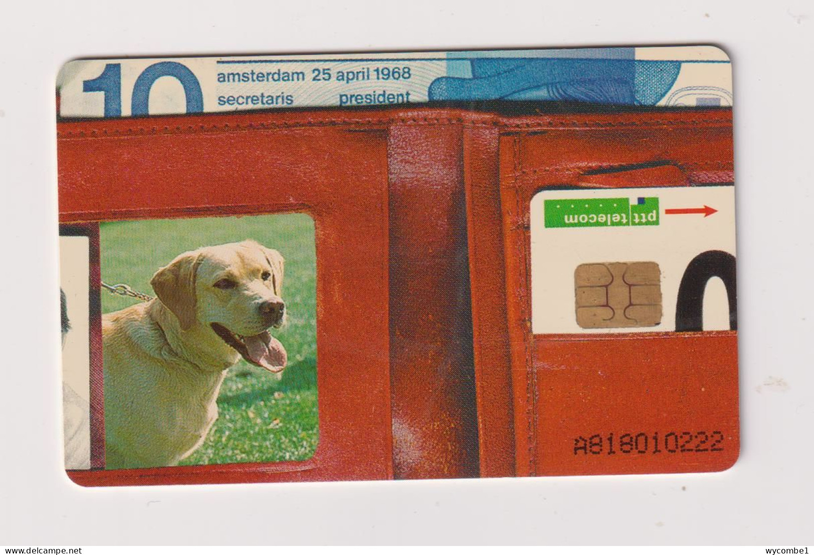 NETHERLANDS -  Dog Chip  Phonecard - Pubbliche