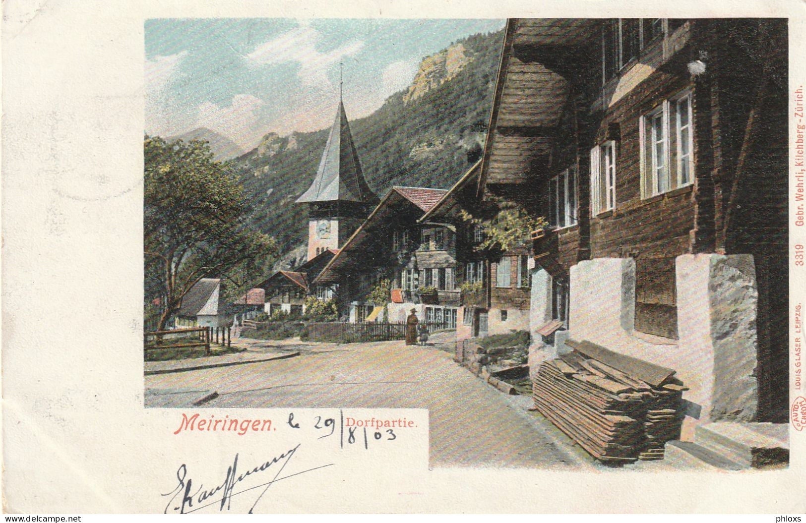 Meiringen /Dorfpartie  / Réf:fm3934 - Meiringen