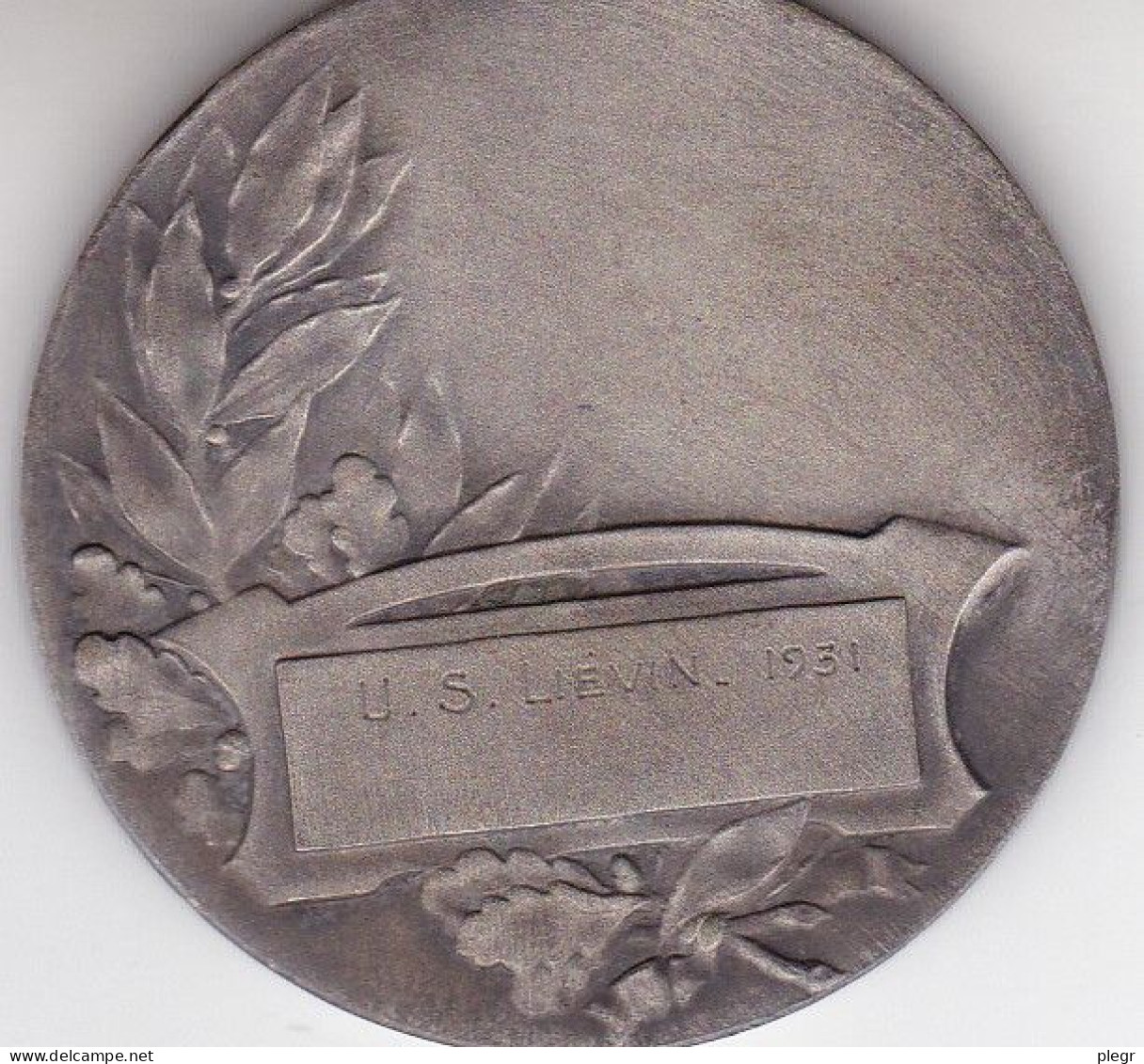 3-LOT M-49 - MEDAILLE COMMEMORATIVE US LIEVIN 1931 (50 Mm Diam) - Kleding, Souvenirs & Andere