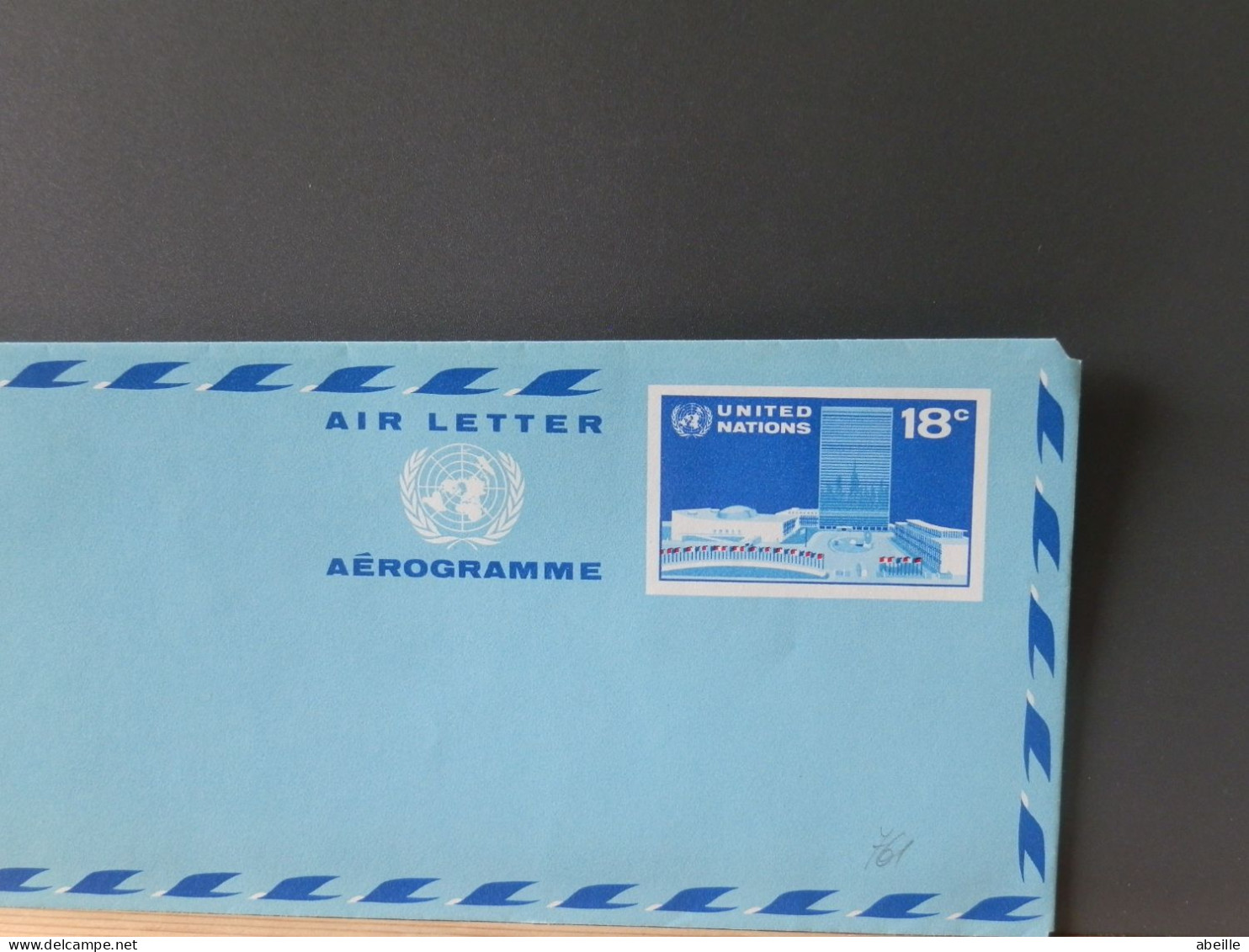 AERO/761  AEROGRAMME 0NU  XX - Luftpost