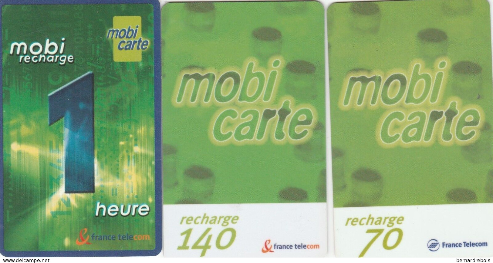 A26 - 3 MOBICARTES Pour 1 EURO - Unclassified