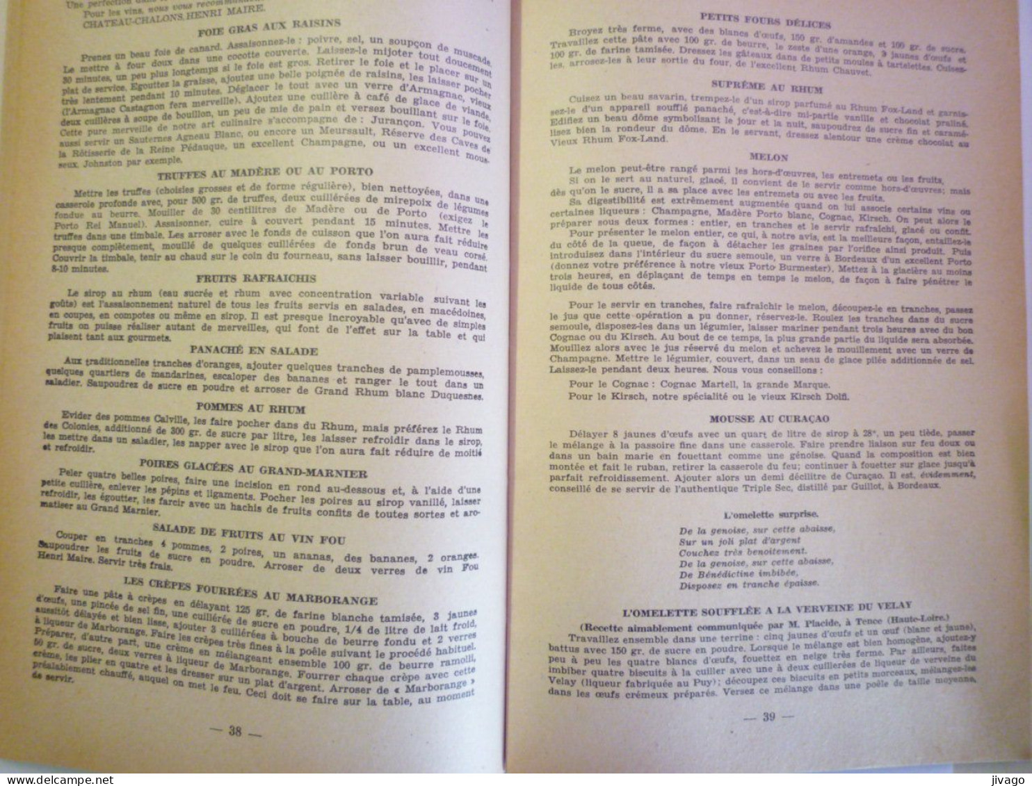 2024 - 1049  Les Etablissements  C.S.L. De TOULOUSE  :  LIVRET  PUB De 95 Pages  "NOS VINS"   XXX - Pubblicitari