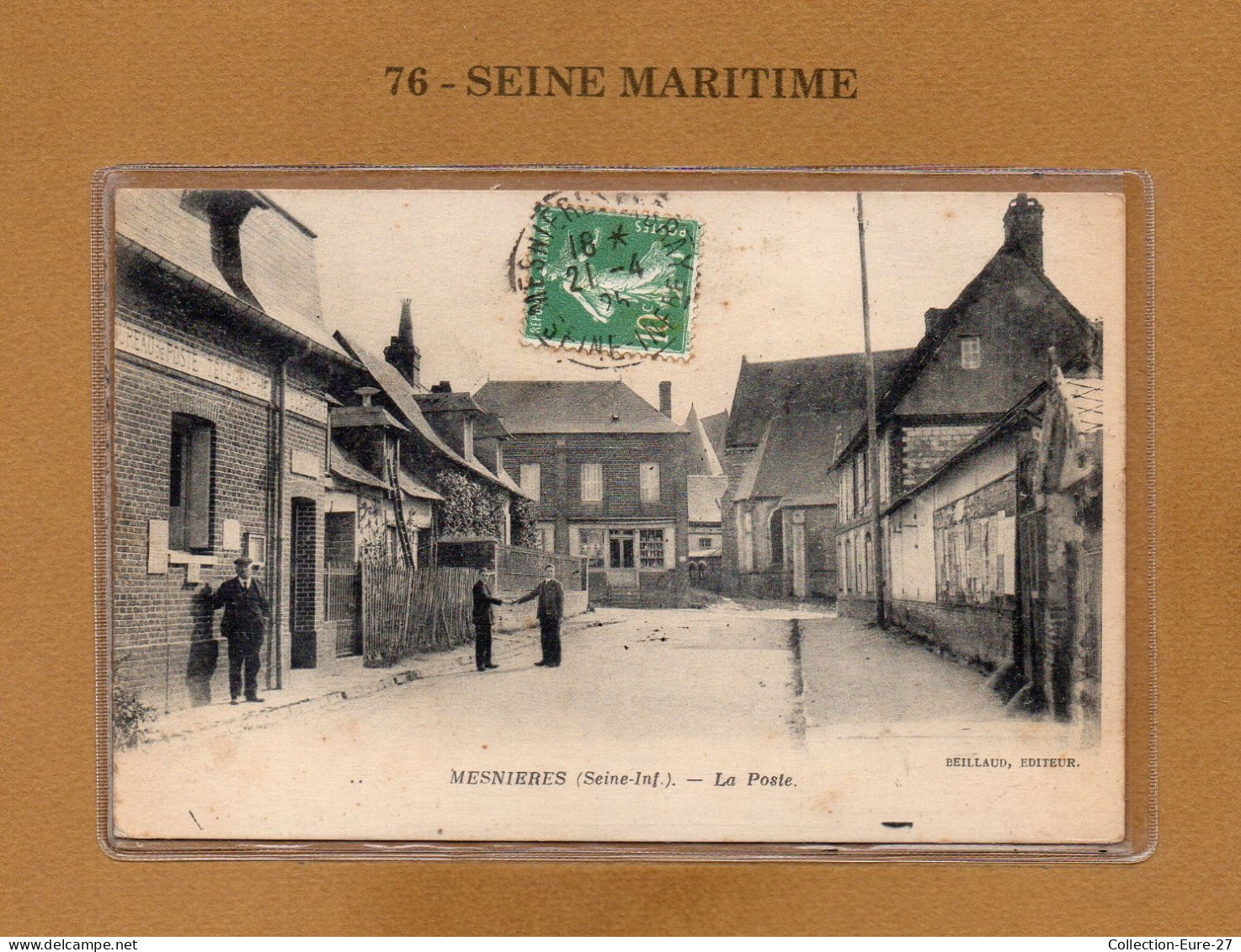 (16/03/24) 76-CPA MESNIERES EN BRAY - LA POSTE - Mesnières-en-Bray