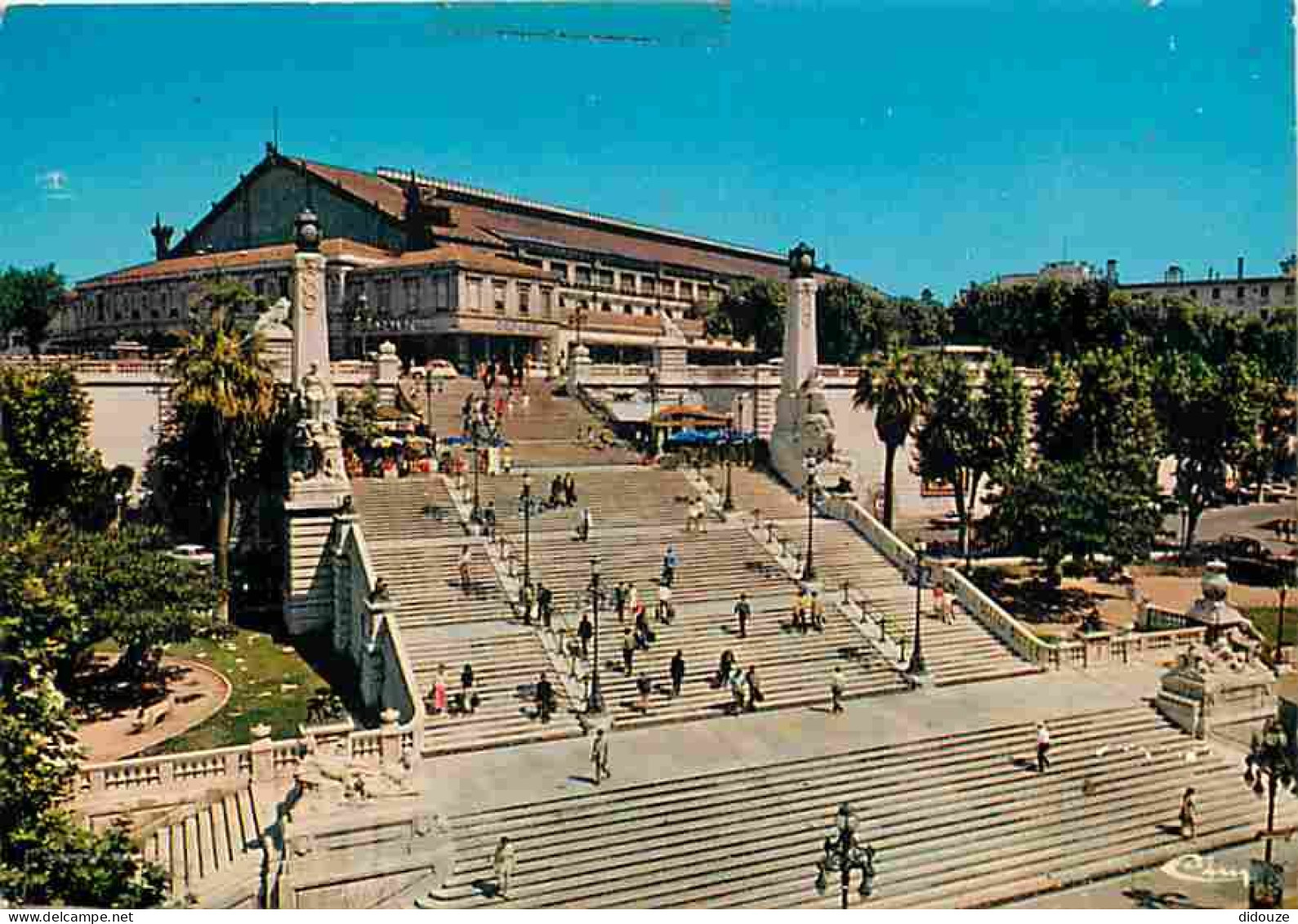 13 - Marseille - La Gare Saint Charles - L'Escalier Monumental - CPM - Voir Scans Recto-Verso - Estación, Belle De Mai, Plombières